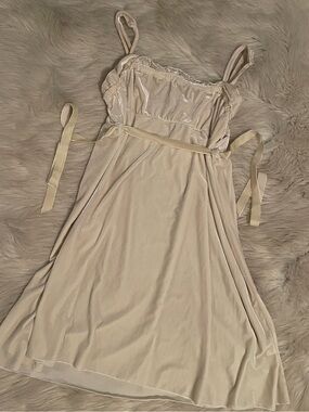 Rare jfashion brand Liz Lisa light yellow mini dress